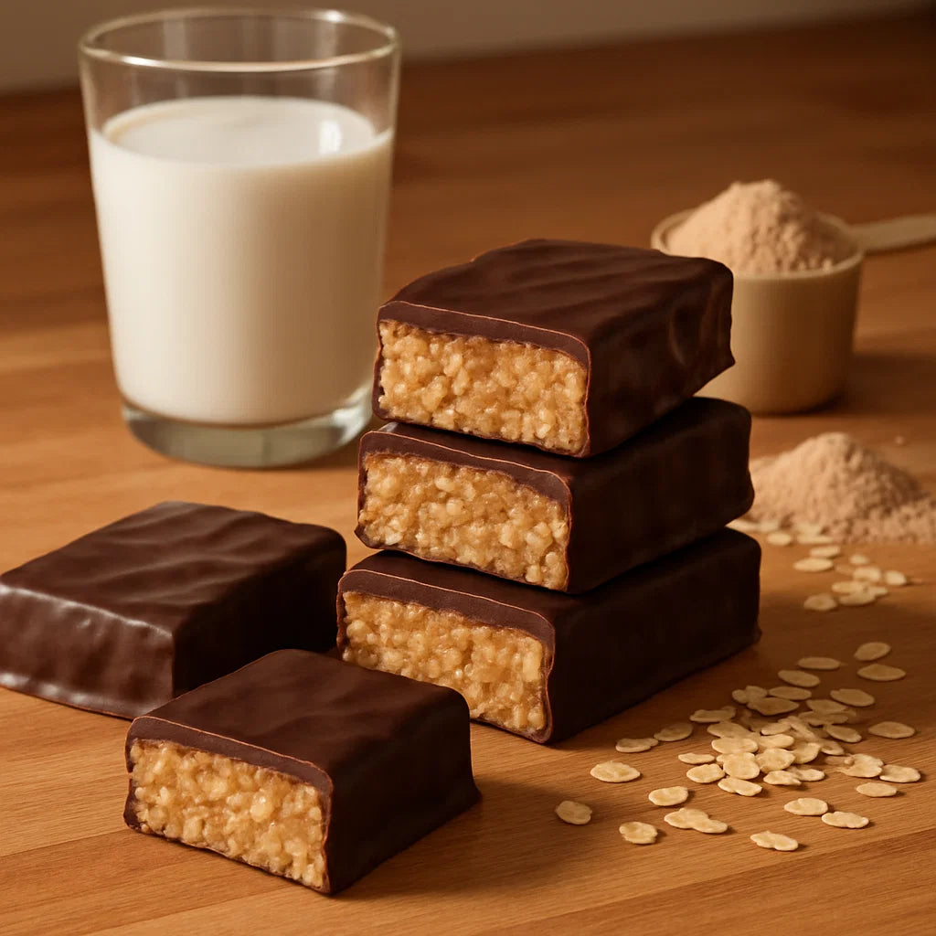 Fıstık Ezmeli ve Çikolatalı Protein Bar