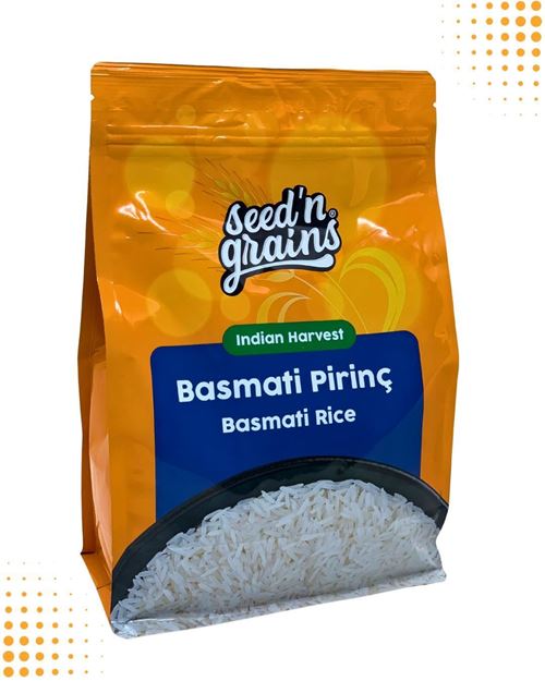 Seed'n Grains İthal Basmati Pirinç 1000g - Premium Kalite Ürün ikincil görseli