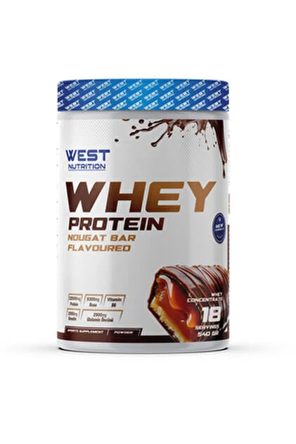 West Whey Protein Tozu 540g 18 Servis - Nougat Bar Aromalı Ürün ana görseli