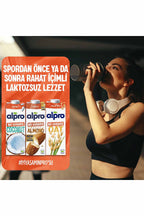 ALPRO Şekersiz Yulaf Sütü 1 Litre - Vegan ve Laktozsuz