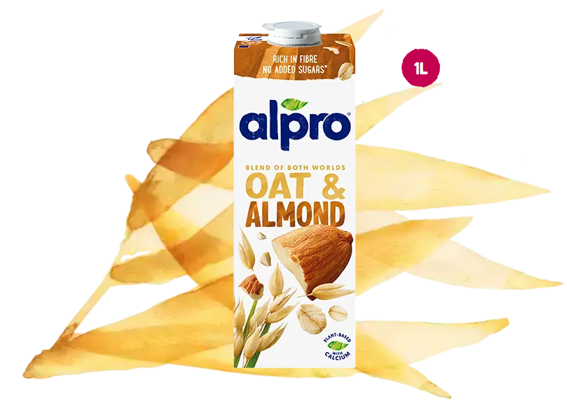 ALPRO Yulaf Badem Sütü 1 L - Bitkisel Laktozsuz İçecek Ürün ana görseli