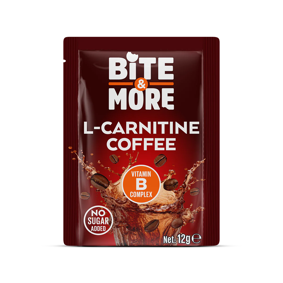 Bite & More L-Carnitine Coffee 12g Karnitinli Hazır Kahve (10lu Kutu) Ürün ikincil görseli