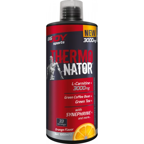 Bigjoy Thermonator Sıvı L-Karnitin 3000mg Portakal Aromalı 1000ml Ürün ana görseli