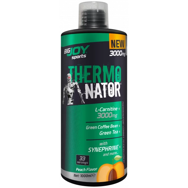 Bigjoy Sports Thermonator 1000ml Şeftali Aromalı Sıvı L-Karnitin