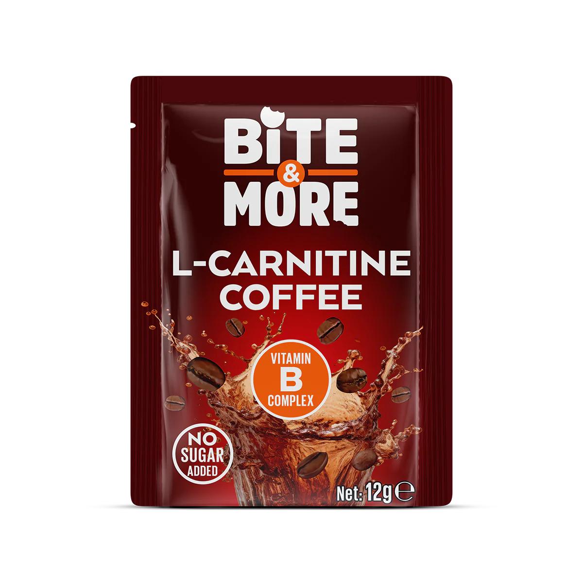 Bite & More L-Carnitine Coffee 12g Karnitinli Hazır Kahve (10lu Kutu) Ürün ikincil görseli