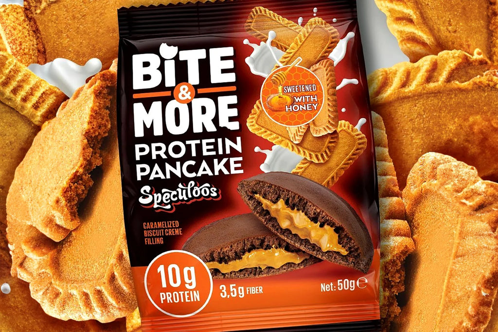Bite & More Proteinli Pancake 50g Speculoos Kurabiyeli Pankek(Tekli)
