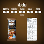 Bite & More Proteinli Soğuk Kahve Mocha 33g (10lu Kutu)