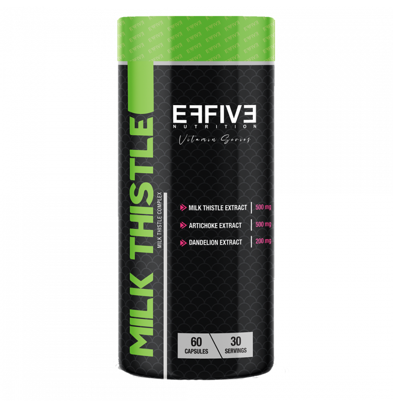 Effive Nutrition Milk Thistle Complex 60 Kapsül Deve Dikeni Takviyesi Ürün ana görseli