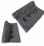 Effive Nutrition Spor Havlusu Gri-Siyah (35x85 cm)
