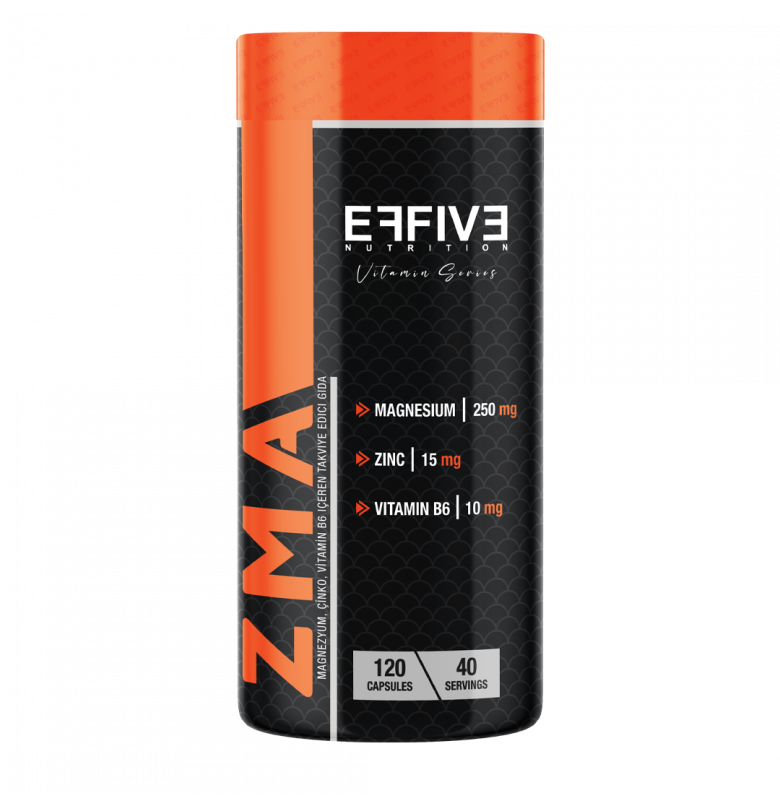 Effive Nutrition ZMA Çinko Magnezyum Takviyesi 90 Kapsül Ürün ana görseli