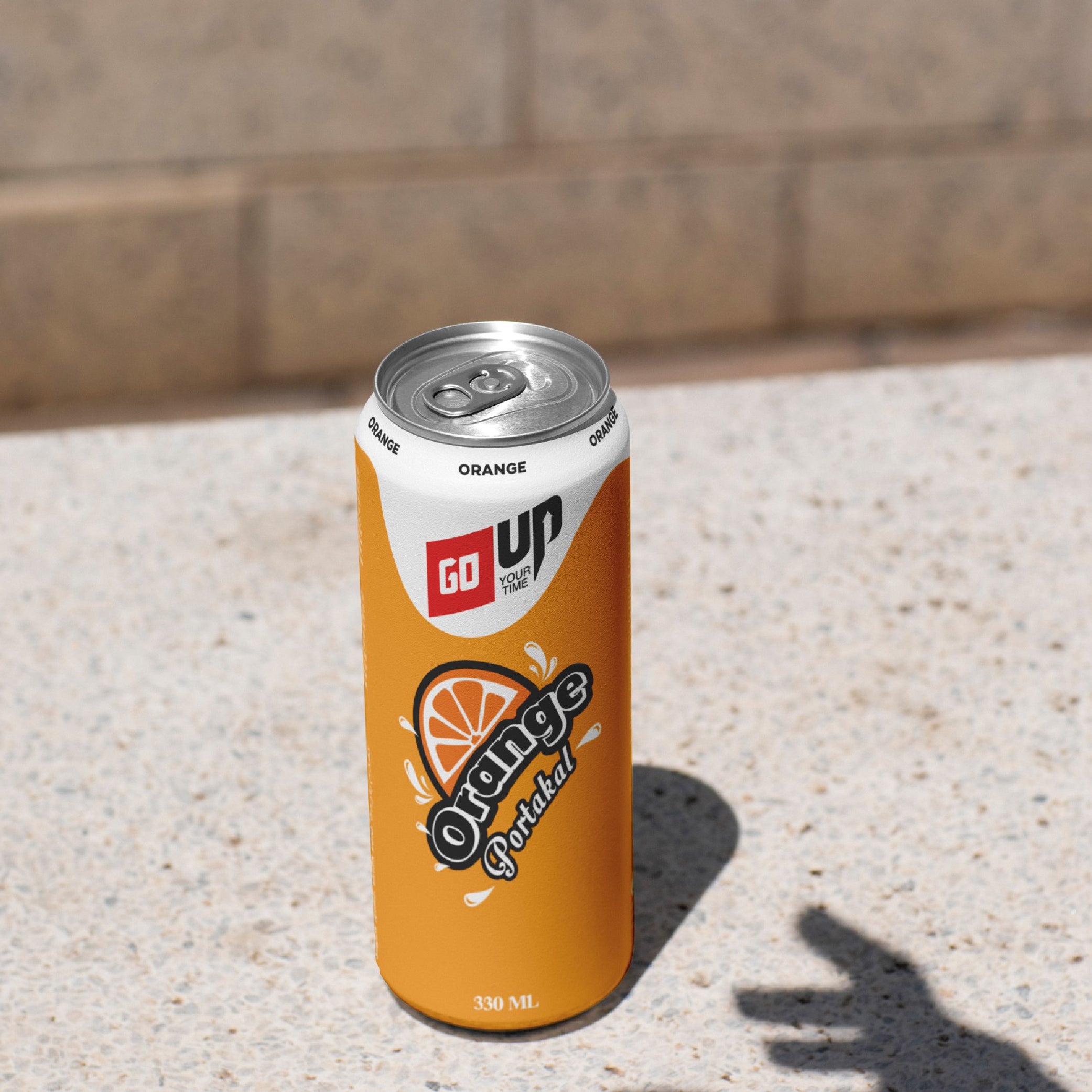 GO UP Portakal Aromalı Gazlı İçecek - 330ml Ürün ana görseli