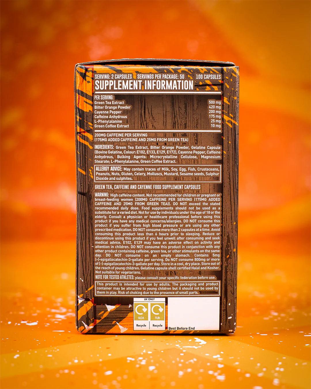 Grenade Thermo Detonator Yağ Yakıcı Takviyesi 100 Kapsül