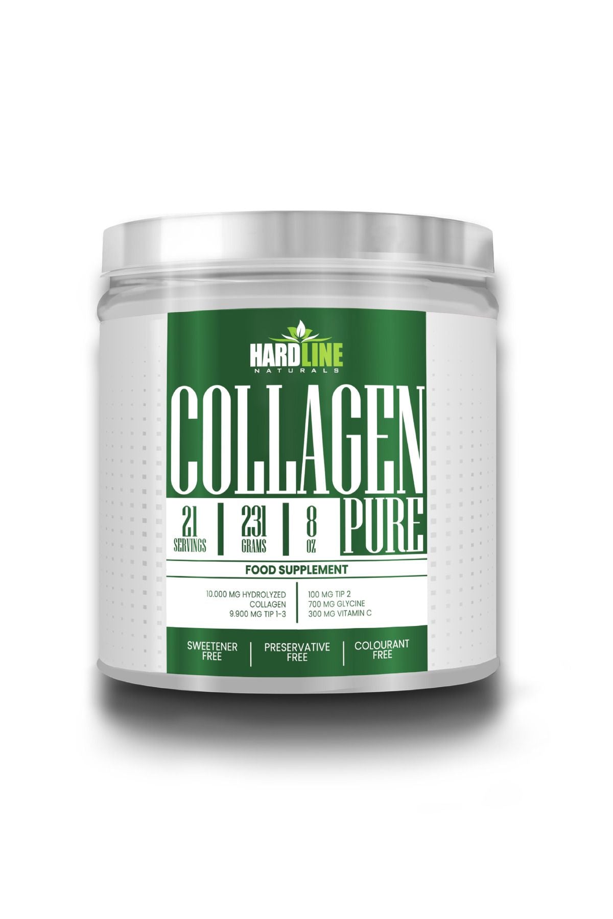 Hardline Naturals Collagen Pure 231g Aromasız Kolajen Ürün ana görseli