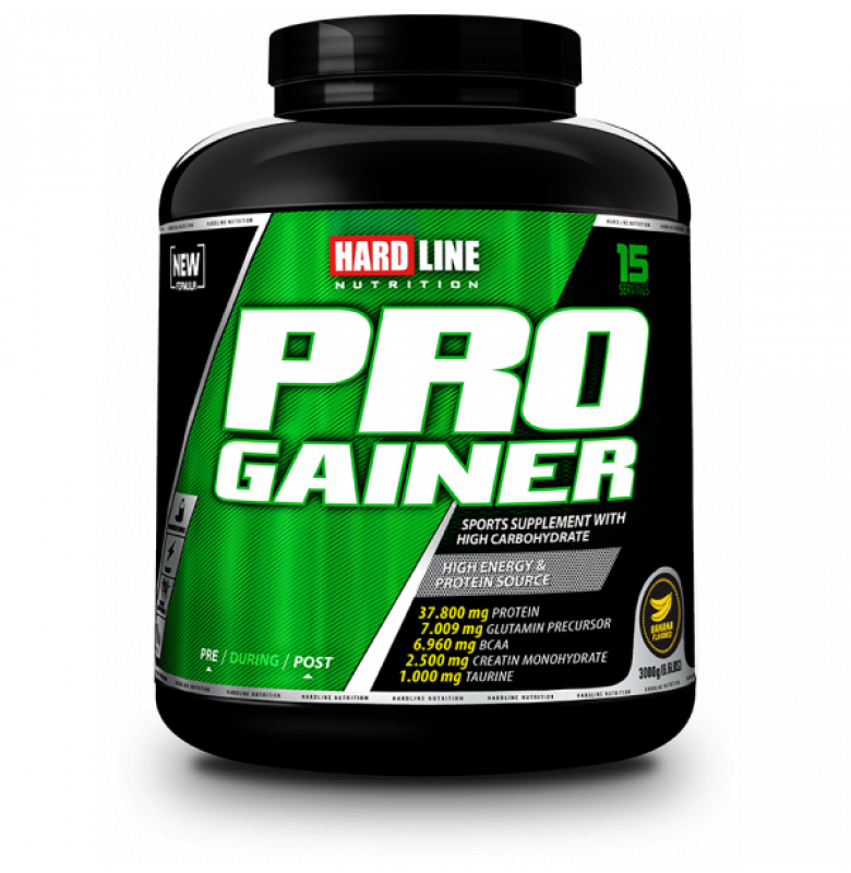 Hardline Pro Gainer 3000g Muz Aromalı Kilo Aldırıcı Karbonhidrat Tozu Ürün ana görseli