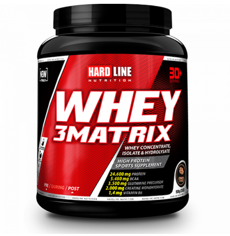 Hardline Whey 3 Matrix 908g Kurabiye Aromalı Protein Tozu