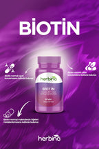 Herbina Biotin 5000mcg At Kuyruğu Ekstresi 30 Tablet