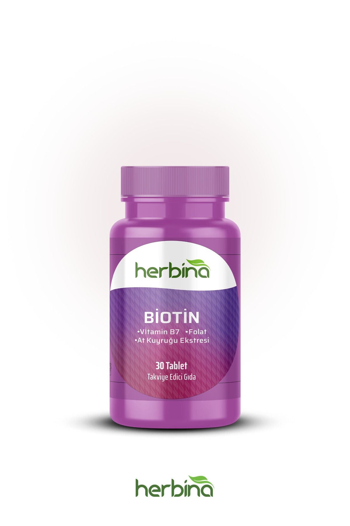 Herbina Biotin 5000mcg At Kuyruğu Ekstresi 30 Tablet