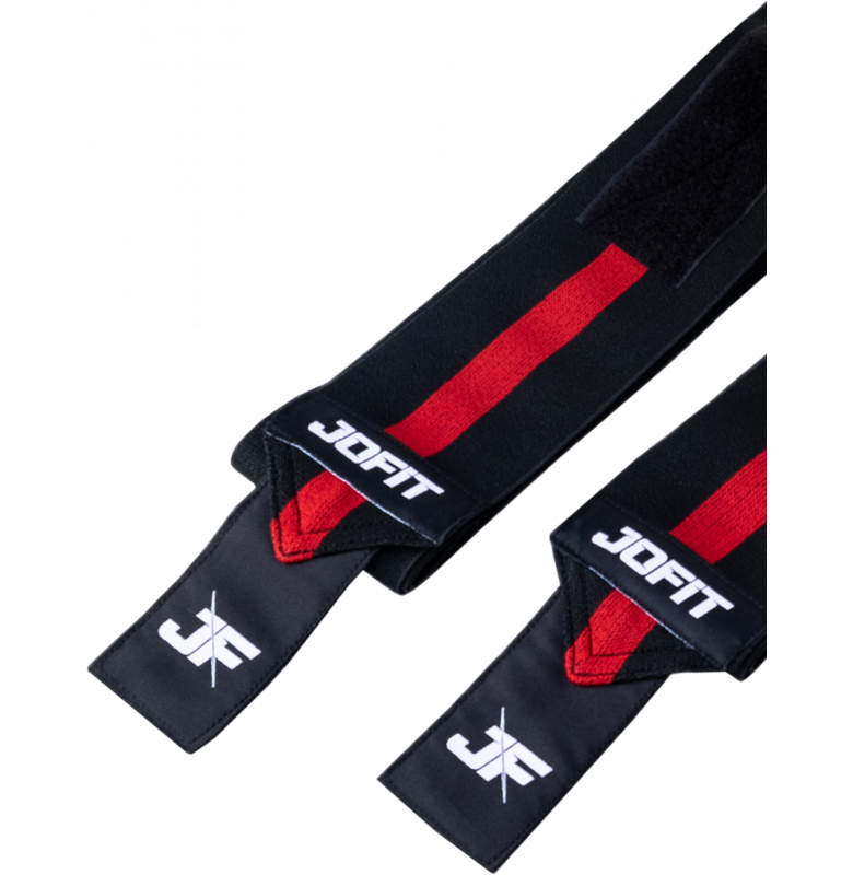 Jofit Knee Wraps Diz Bandajı Siyah Kırmızı