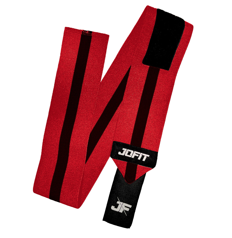 Jofit Elbow Wraps Dirsek Bandajı Kırmızı Siyah Ürün ikincil görseli