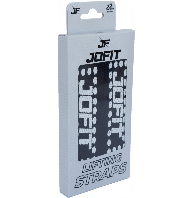 Jofit Lifting Straps Ağırlık Kaldırma Kayışı Siyah Beyaz Ürün ikincil görseli