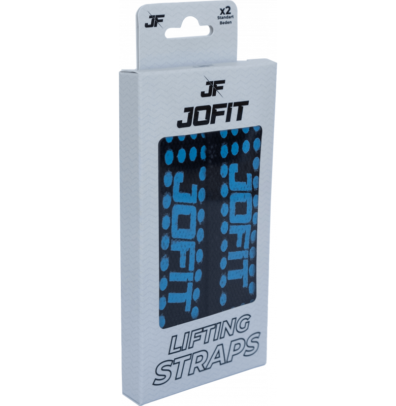 Jofit Lifting Straps Bilek Kayışı Siyah Mavi Ürün ikincil görseli