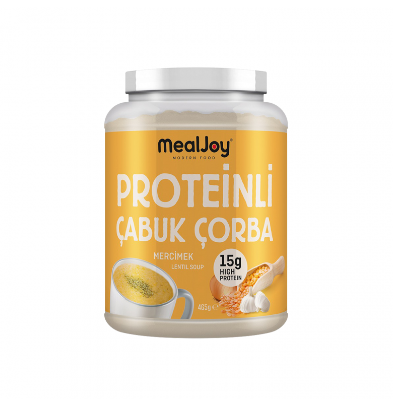 Mealjoy Proteinli Çabuk Çorba Mercimek 465 gram Ürün ana görseli