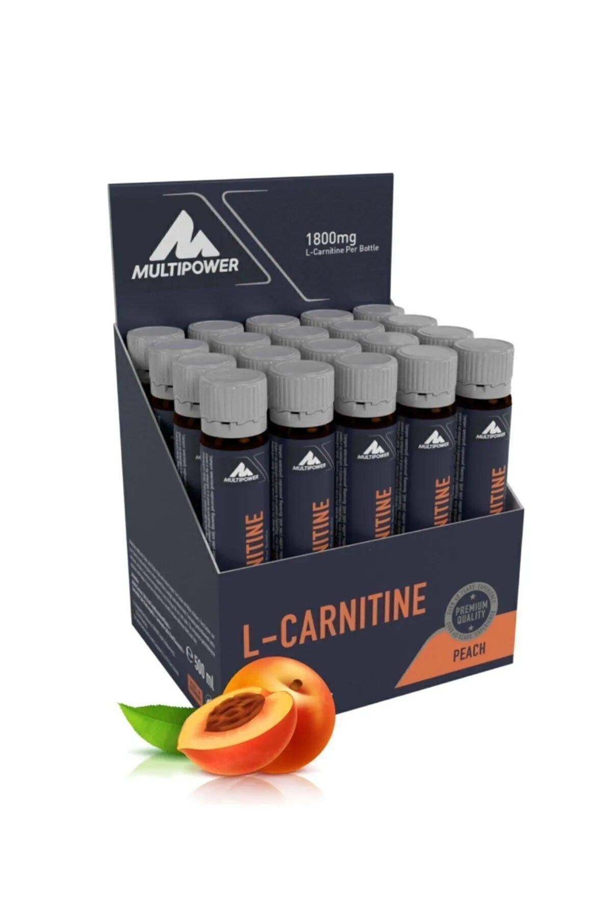 Multipower L-Carnitine Likit Shot Şeftali Aromalı 25ml Karnitin (Tekli) Ürün ikincil görseli