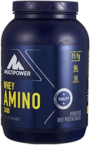Multipower Whey Amino 3400 BCAA İlaveli Kompleks Amino Asit 300 Tablet // SKT: 06/02/2026
