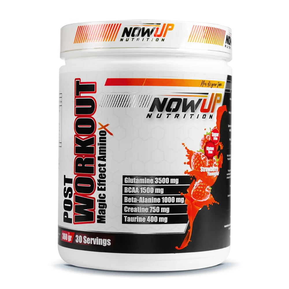 NOWUP NUTRITION Post-Workout Magic Effect 360g Çilek