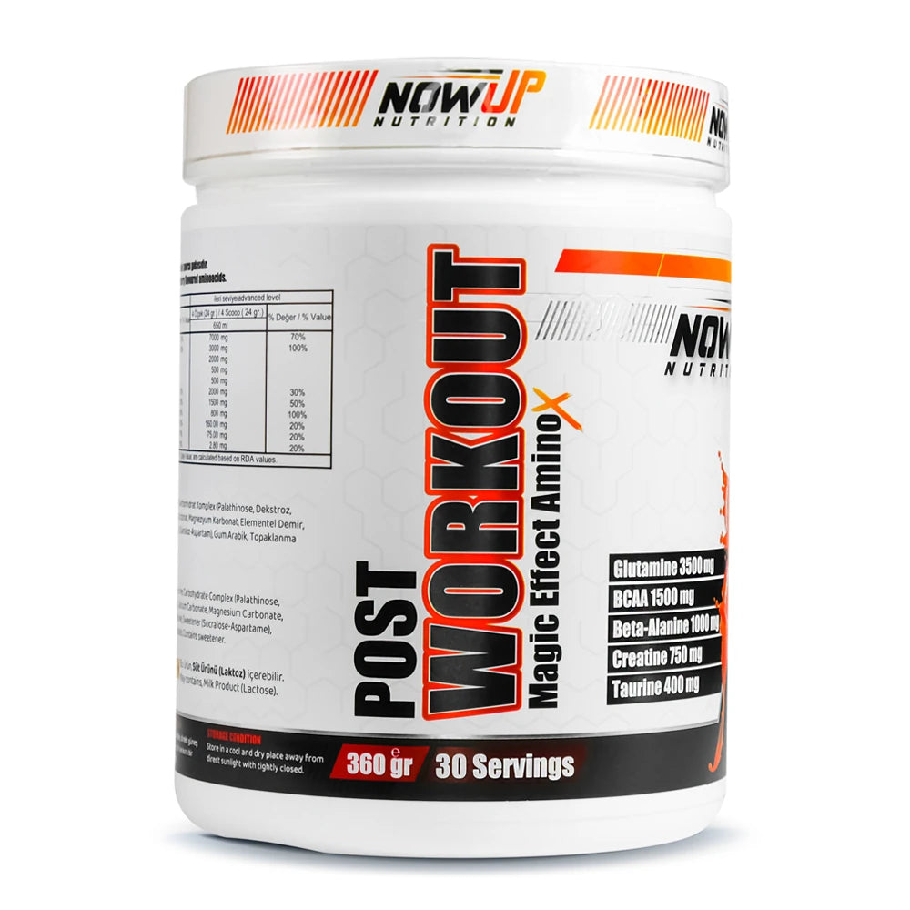 NOWUP NUTRITION Post-Workout Magic Effect 360g Çilek Ürün ikincil görseli