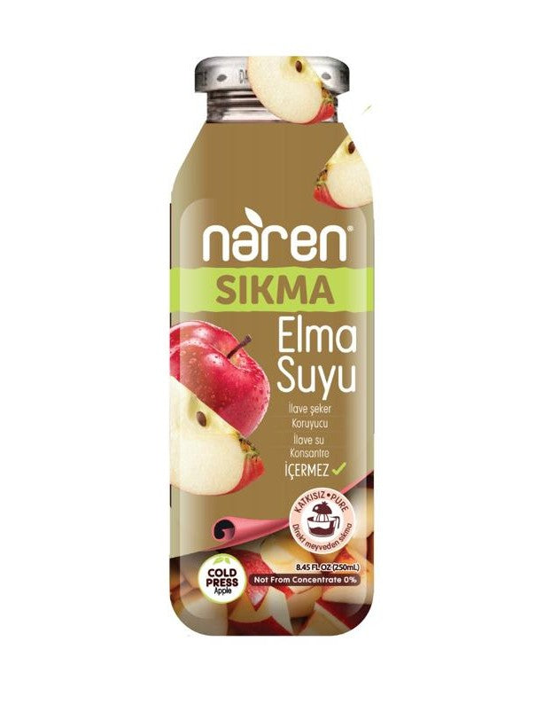 Naren Sıkma %100 Elma Suyu - 250ml Ürün ana görseli