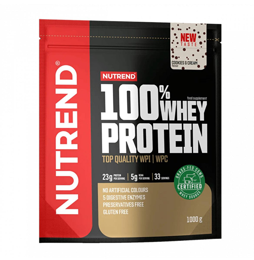 Nutrend Whey Protein 1000g Kurabiye Kremalı Protein Tozu
