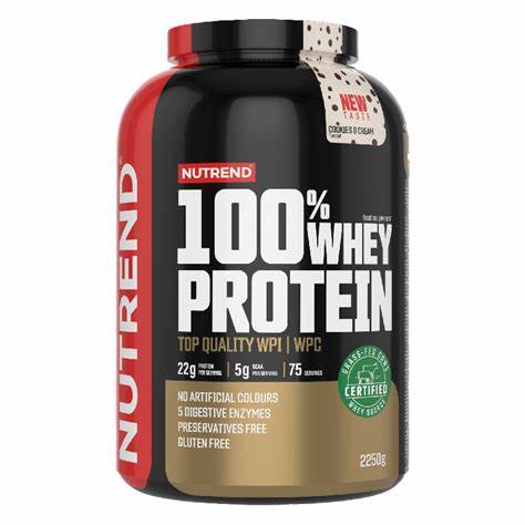 Nutrend Whey Protein 2250g Kurabiye Kremalı Protein Tozu Ürün ana görseli
