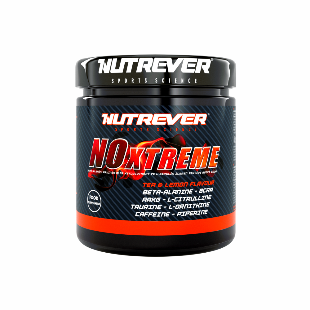 Nutrever NOXTREME Pre-Workout 375g Limonlu Ice Tea Aromalı Ürün ana görseli