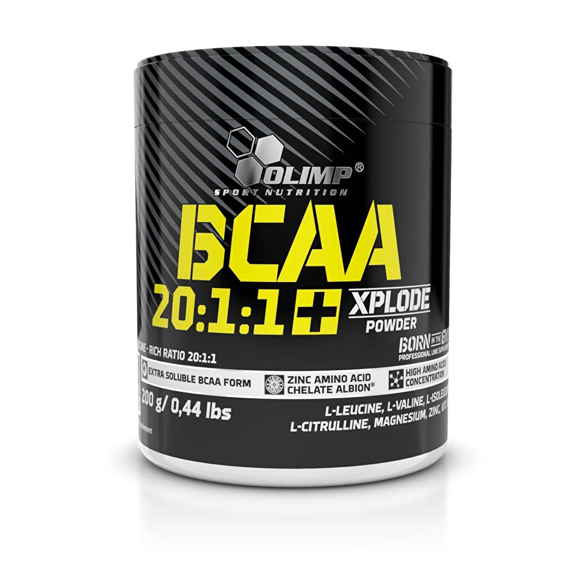 Olimp BCAA XPLODE 20:1:1 Kola Aromalı 500g (L‑Lösin:L‑Valin:L‑İzolösin)