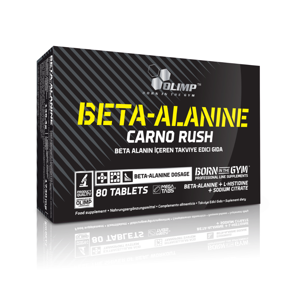 Olimp Beta-Alanine Carno Rush Mega CAPS 80 Kapsül