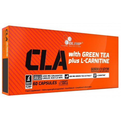 Olimp CLA Plus L-Carnitine 60 Kapsül - Yeşil Çay Özlü Ürün ana görseli