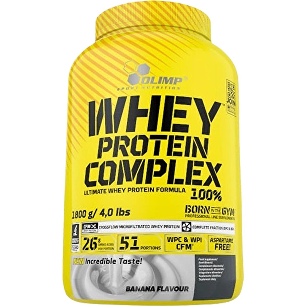 Olimp Whey Protein Complex 1800g Muz Aromalı Protein Tozu Ürün ana görseli