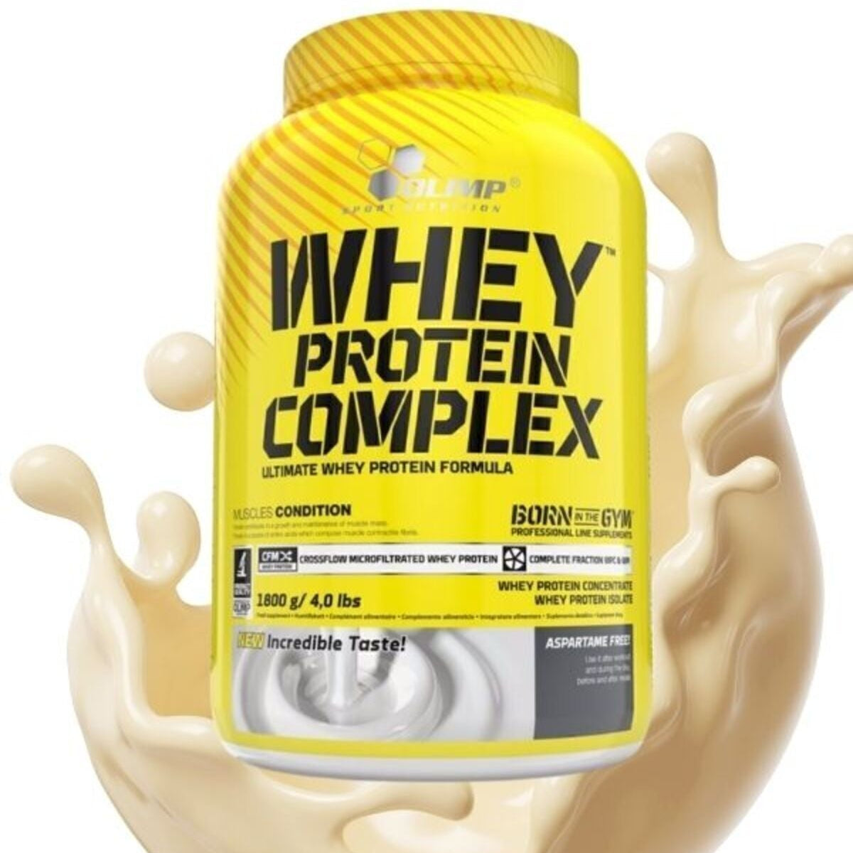 Olimp Whey Protein Complex 1800g Beyaz Çikolata ve Ahududu Aromalı Protein Tozu Ürün ana görseli