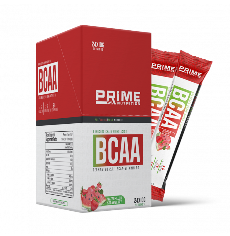 Prime Nutrition BCAA 2:1:1 10g Karpuz Çilek Aromalı (24 Adet Kutu)