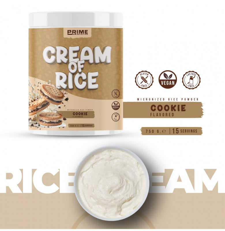 Prime Nutrition Cream of Rice/Pirinç Kreması 750g Kurabiye Aromalı Ürün ikincil görseli