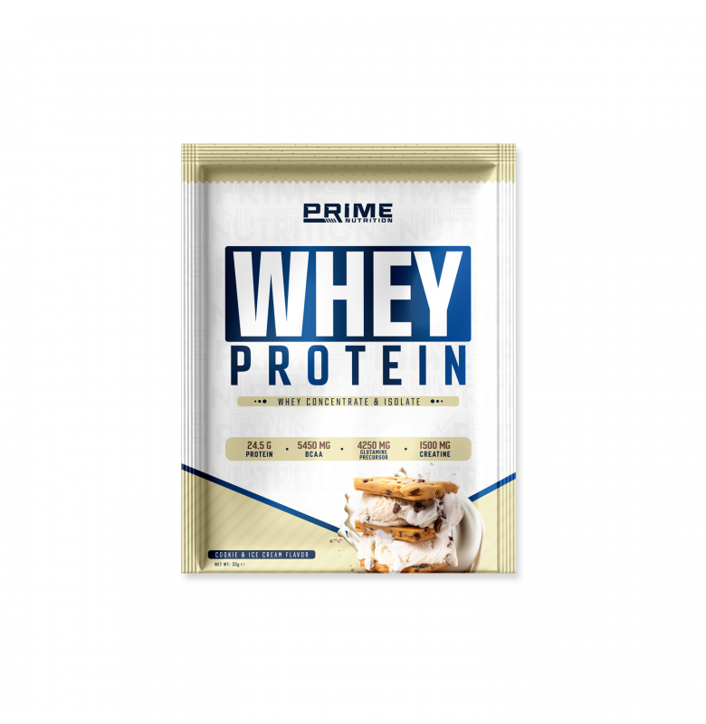 Prime Nutrition Whey Protein Tozu 33g Kurabiye Dondurma Aromalı(Tekli) Ürün ana görseli