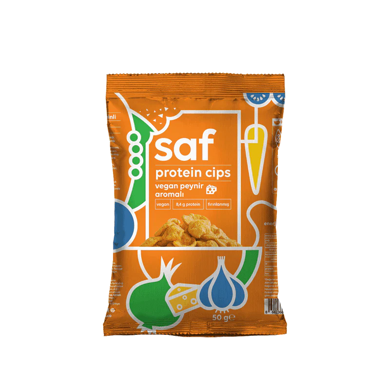SAF Nutrition Vegan Peynirli Protein Cips 50g Ürün ana görseli