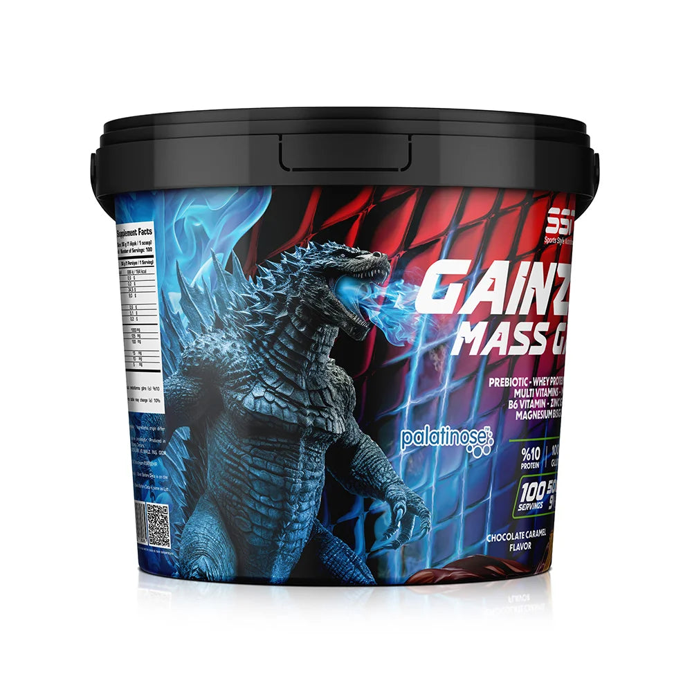 SSN Gainzilla Mass Gainer 5000g Çikolata ve Karamel Aromalı Karbonhidrat Ürün ikincil görseli