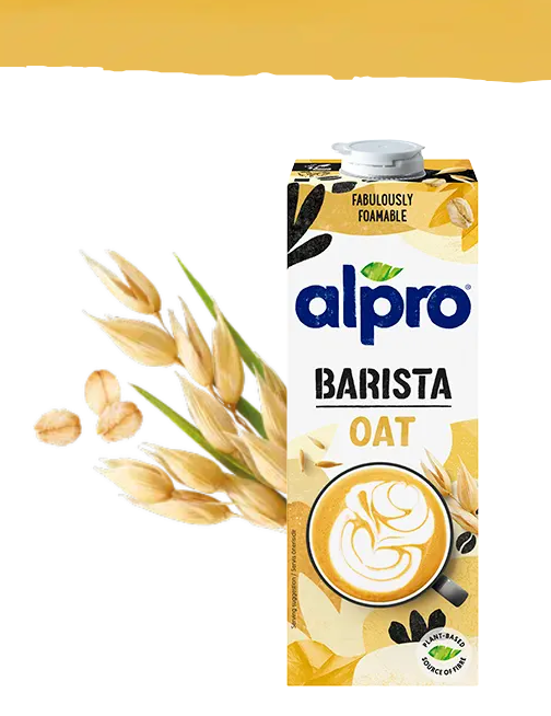 ALPRO Yulaf Barista Sütü 1 Litre - Laktozsuz Köpüren Yapı (Barista Serisi) Ürün ikincil görseli