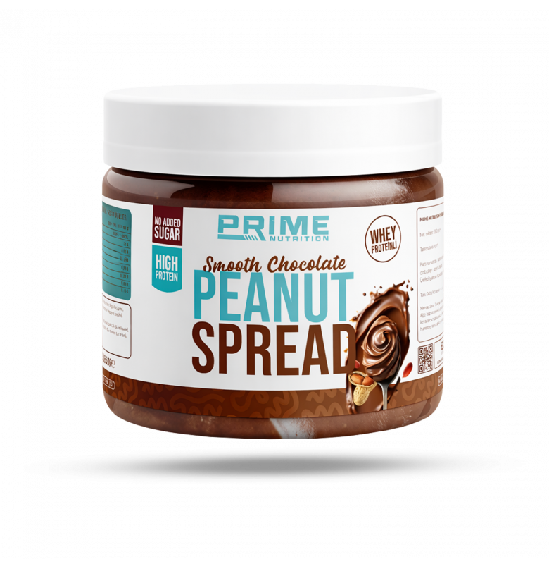 Prime Nutrition Smooth Peanut Spread Çikolata 350 gram