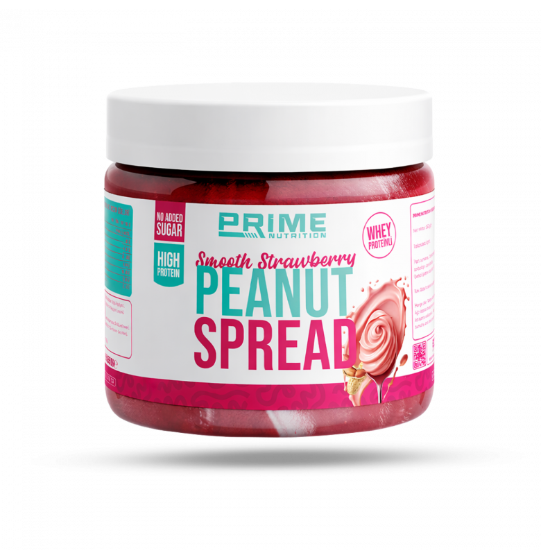 Prime Nutrition Smooth Peanut Spread Çilek 350 gram