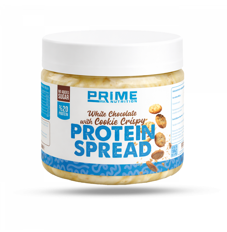 Prime Nutrition White Chocolate & Cookie Crispy Protein Spread 350 gram