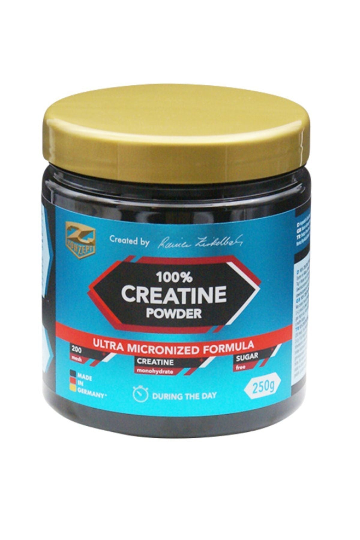 Z-Konzept Creatine Monohydrate 250g Aromasız Toz Kreatin Monohidrat