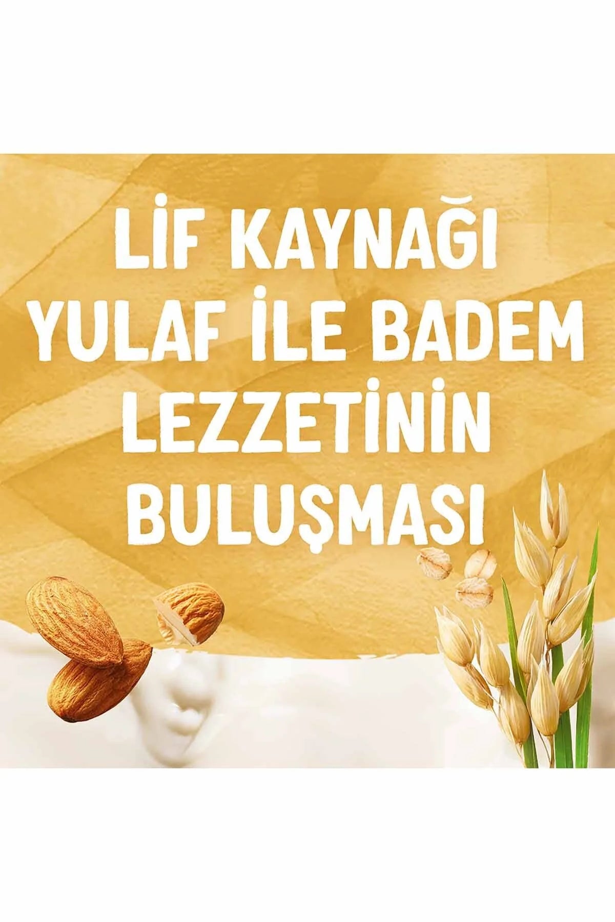 ALPRO Yulaf Badem Sütü 1 L - Bitkisel Laktozsuz İçecek